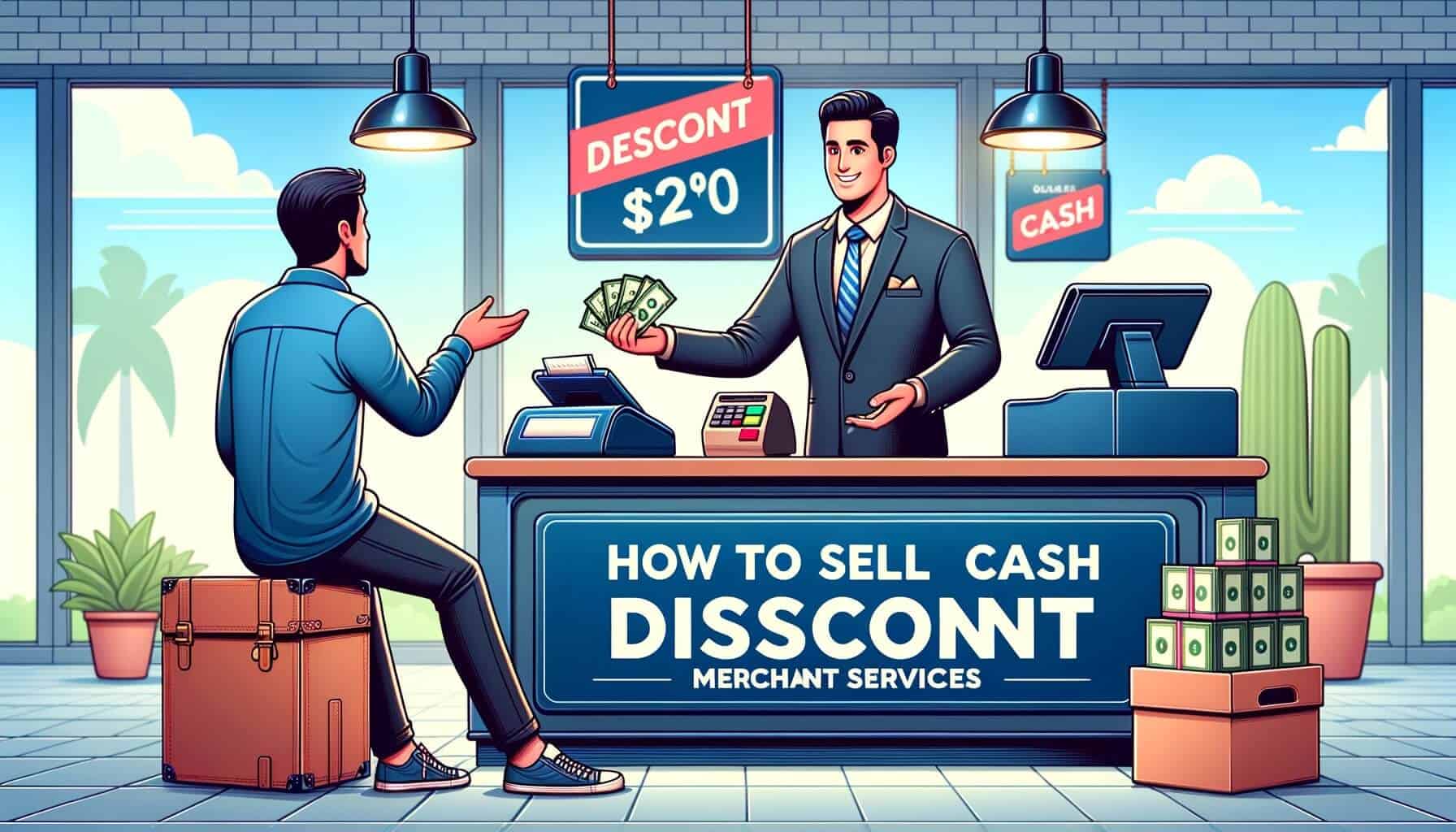 How To Sell Cash Discount Merchant Services